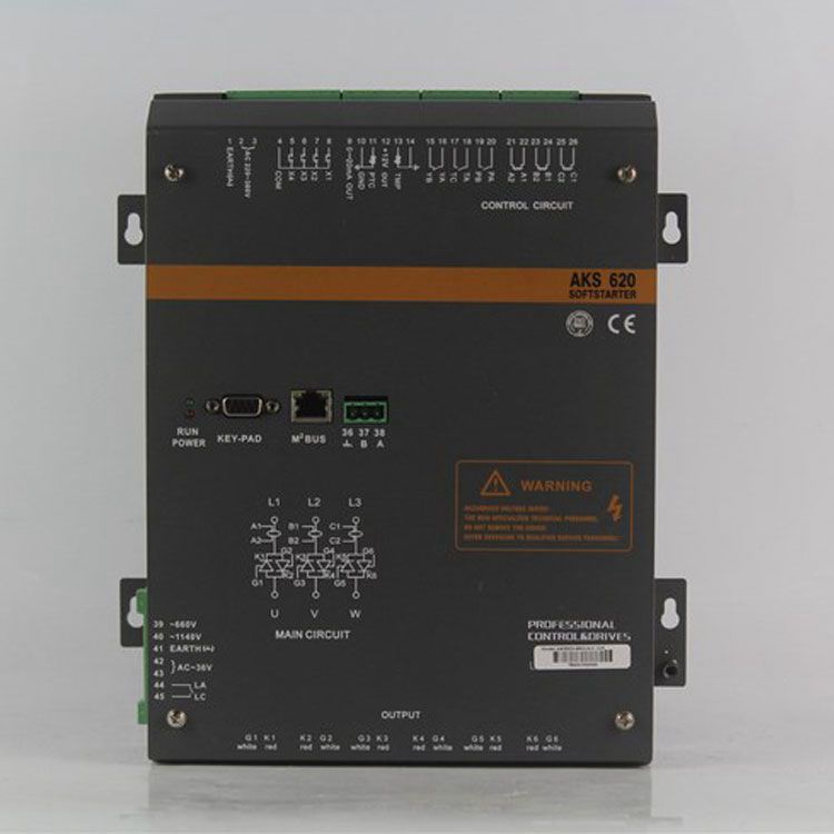 艾克威爾AKS620軟啟動保護(hù)器(黑色)|電光防爆科技股份有限公司