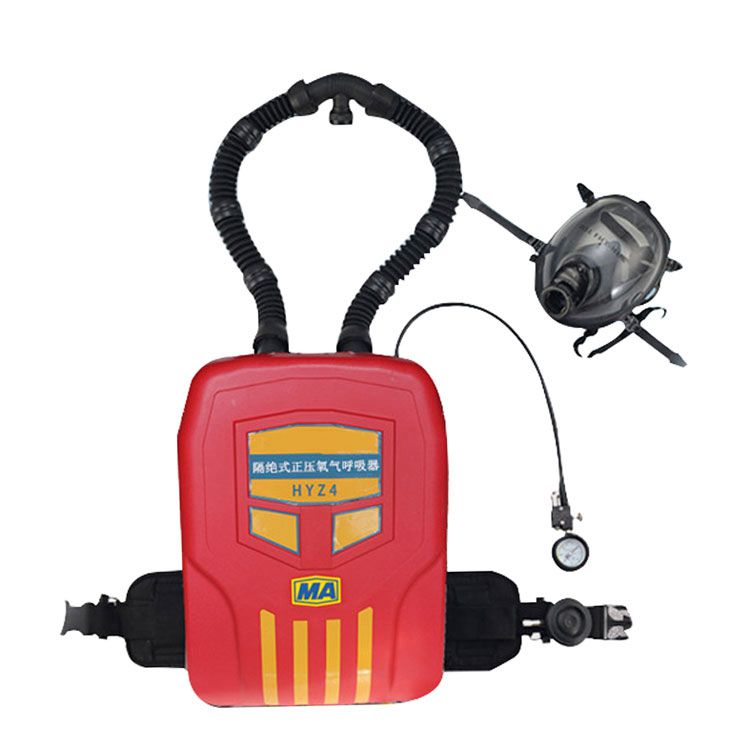 礦用隔絕式氧氣呼吸器4小時(shí)正壓式氧氣呼吸器