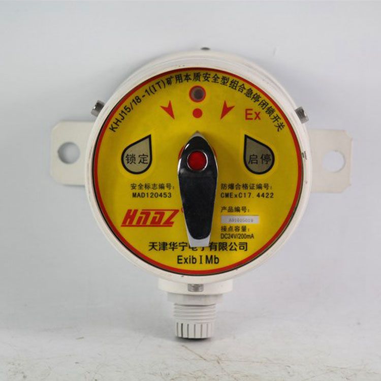 KHJ15/18-1.01急停閉鎖開關(guān)安裝護(hù)板 天津華寧電子有限公司