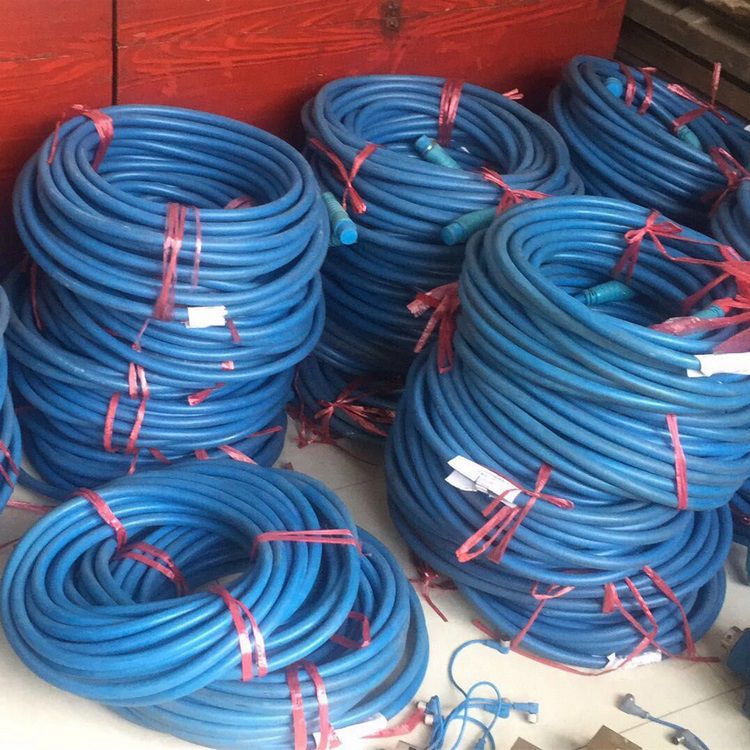 50米四芯電纜MK-7T插頭礦用拉力電纜 天津貝克電氣有限公司